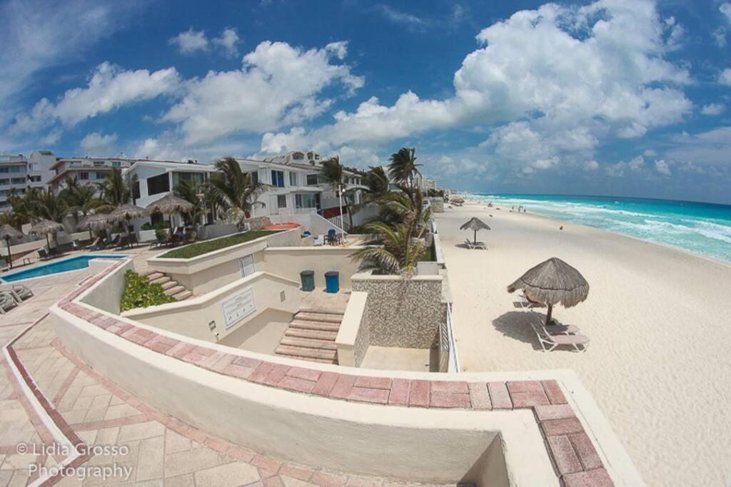 Penthouse Spectacular Ocean View Terrace Brisas Cancun Hotel Zone Luaran gambar
