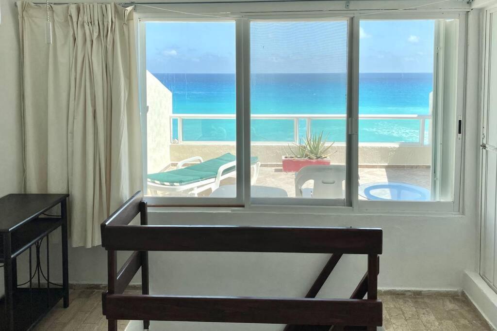 Penthouse Spectacular Ocean View Terrace Brisas Cancun Hotel Zone Luaran gambar
