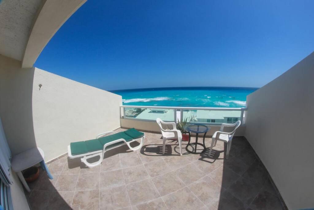 Penthouse Spectacular Ocean View Terrace Brisas Cancun Hotel Zone Luaran gambar