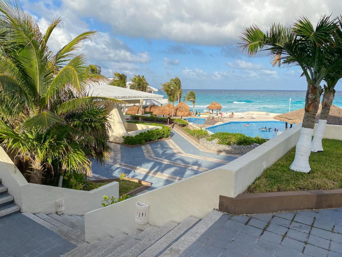 Penthouse Spectacular Ocean View Terrace Brisas Cancun Hotel Zone Luaran gambar