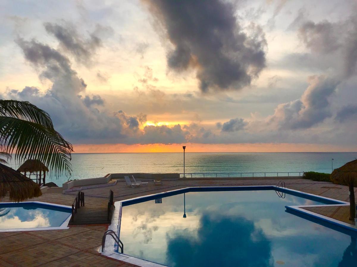 Penthouse Spectacular Ocean View Terrace Brisas Cancun Hotel Zone Luaran gambar