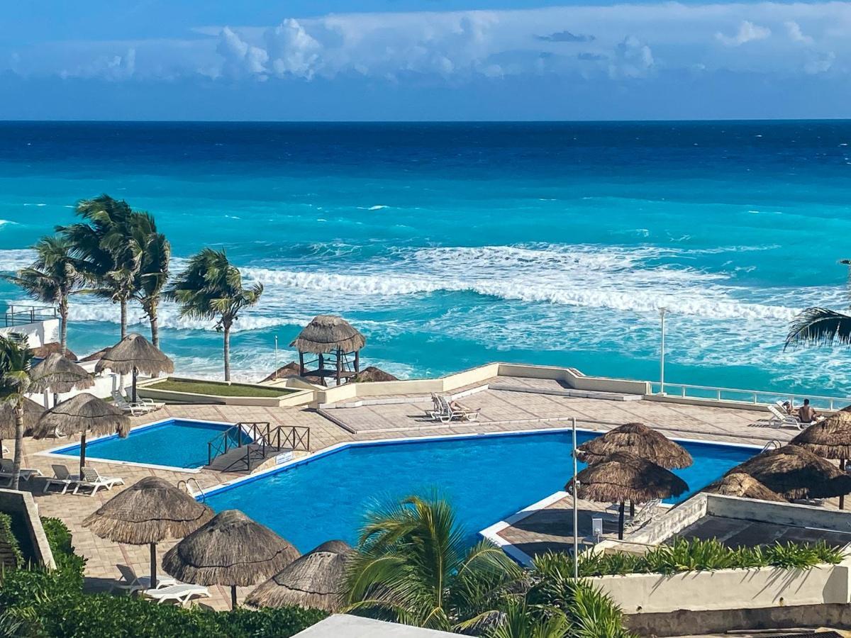 Penthouse Spectacular Ocean View Terrace Brisas Cancun Hotel Zone Luaran gambar