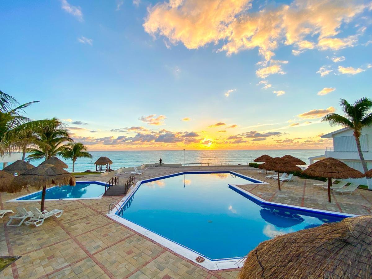 Penthouse Spectacular Ocean View Terrace Brisas Cancun Hotel Zone Luaran gambar