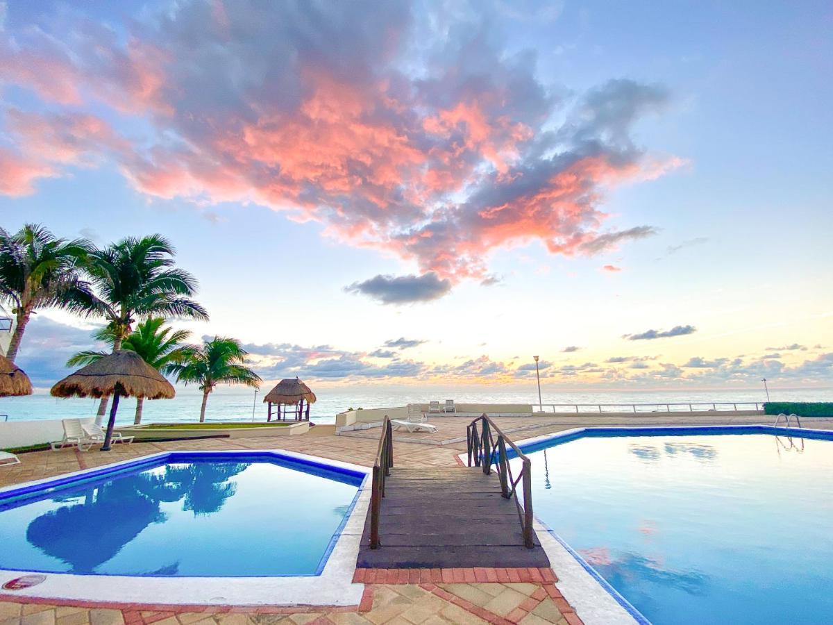Penthouse Spectacular Ocean View Terrace Brisas Cancun Hotel Zone Luaran gambar