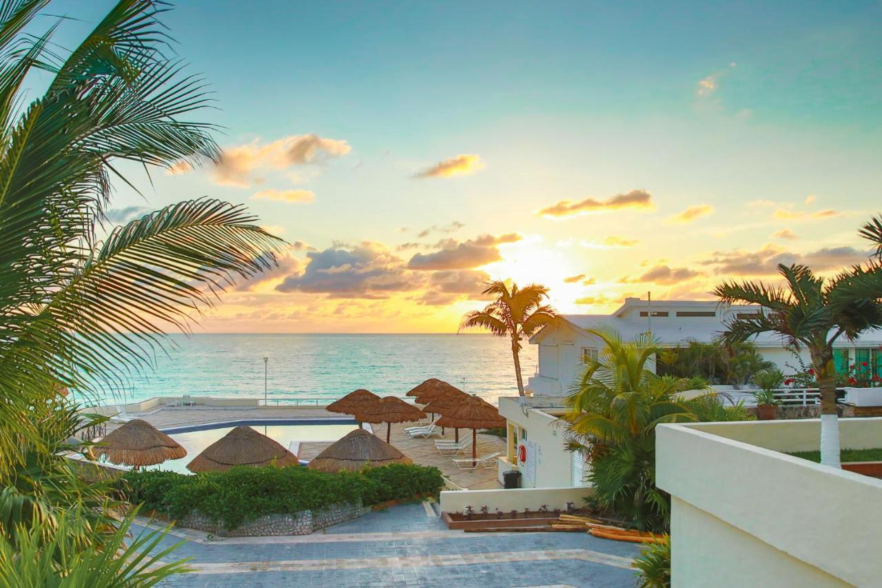 Penthouse Spectacular Ocean View Terrace Brisas Cancun Hotel Zone Luaran gambar