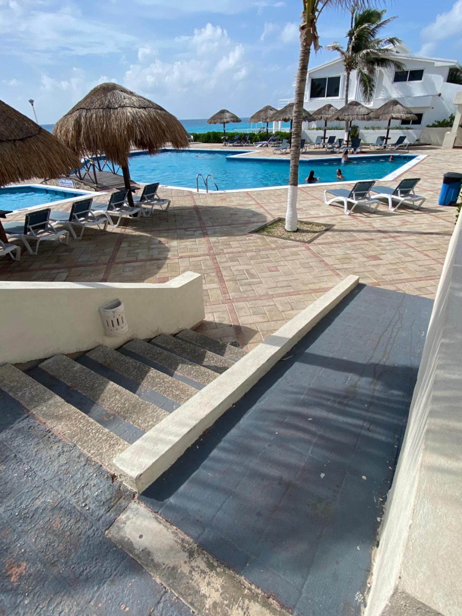 Penthouse Spectacular Ocean View Terrace Brisas Cancun Hotel Zone Luaran gambar